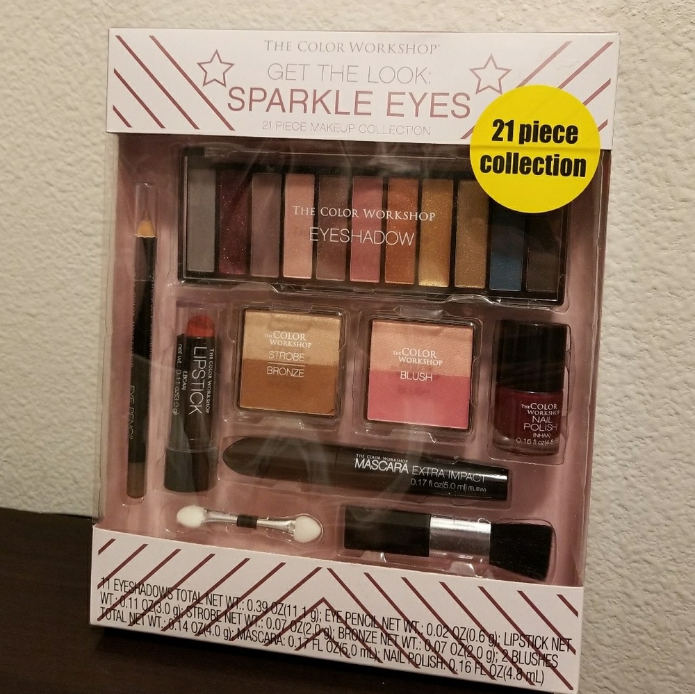 21 piece  makeup collection